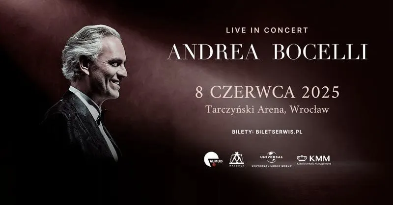 Gdzie koncertuje Bocelli? Daty i miejsca występów w Polsce