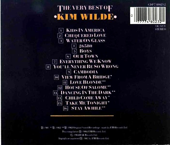 Muzyka Kim Wilde – największe przeboje i piosenki artystki