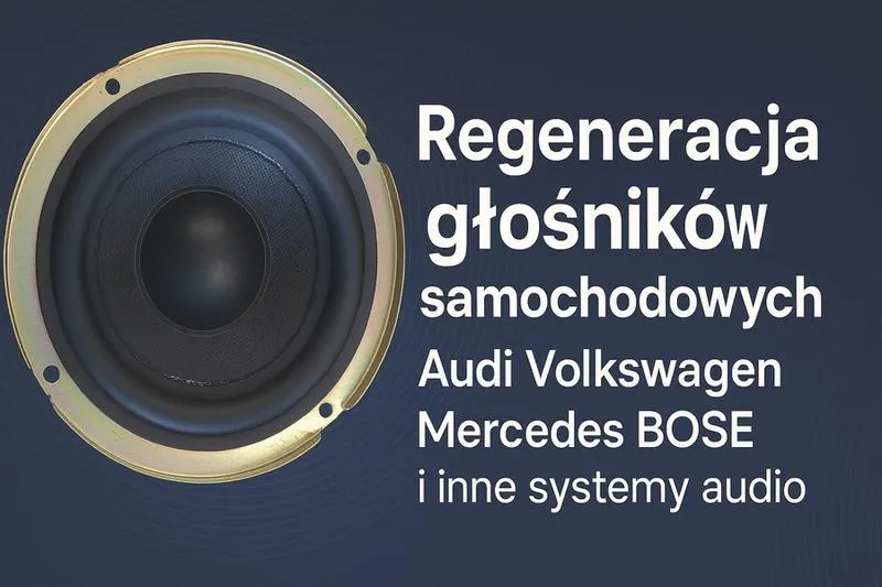 Naprawa membrany głośnika