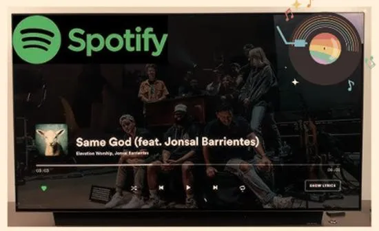 Spotify na telewizorze